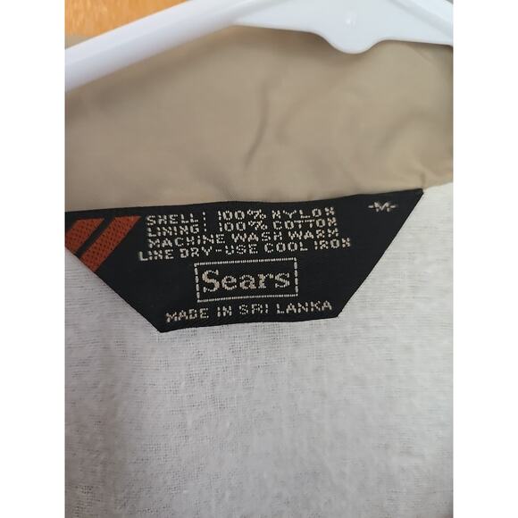 Model A FORD Club Of America Vintage Jacket Beige Nylon - Oregon- Medium - Picture 4 of 6